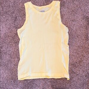 Athleta Yellow Tank Top
